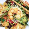 Szybko orientalny makaron stir fry