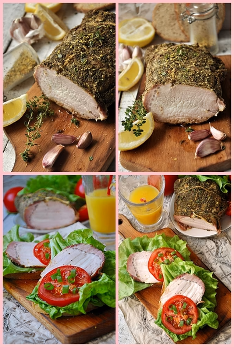 Schab pieczony