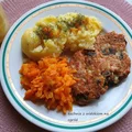 Kotleciki siekane z kurczaka z suszonymi grzybami