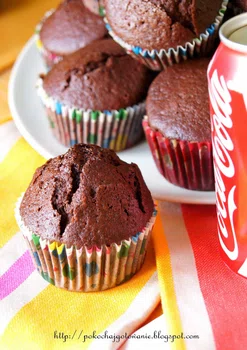 Muffiny z coca-colą