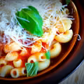 Pasta con salsa