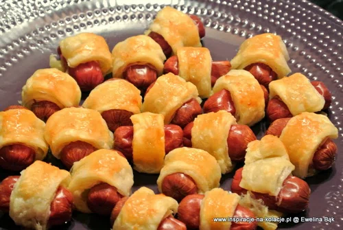 Przekąska do piwa, czyli parówki w cieście