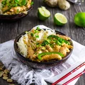 Tajski kurczak w sosie z orzeszków - Peanutbutter Chicken