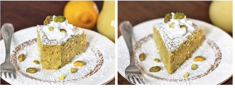 Ciasto pistacjowe