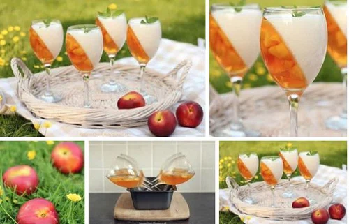 Brzoskwiniowy deserek