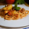 Spaghetti z Cukinią i Fenkułem