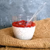 Pudding z tapioki i mleczka kokosowego