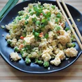 Keto fried rice (Paleo, LowCarb)