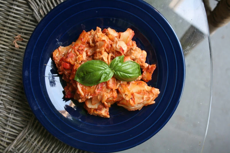 Rigatoni z kurczakiem
