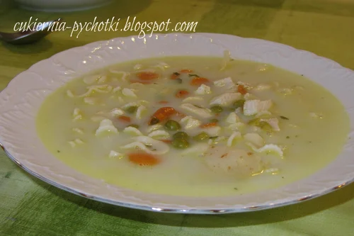 Pyszna zupa z curry i kurczakiem