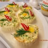 Muffinkowe jajka w sosie majonezowym