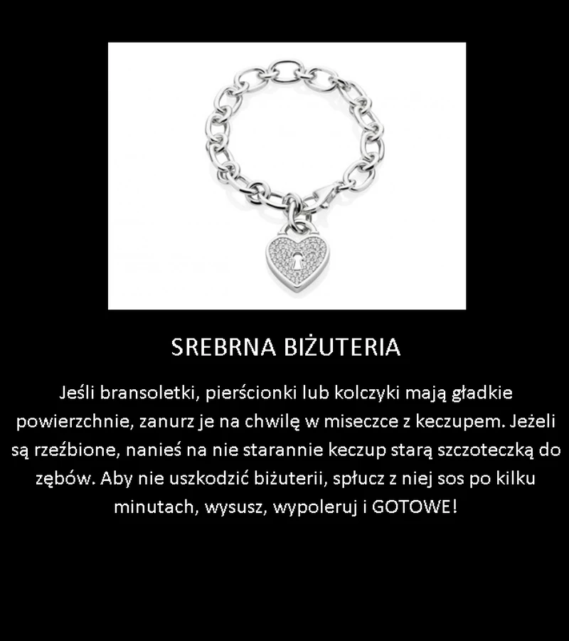 Przywróć blask srebrnej biżuterii!