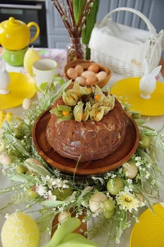 POTRÓJNIE CZEKOLADOWA BABKA WIELKANOCNA