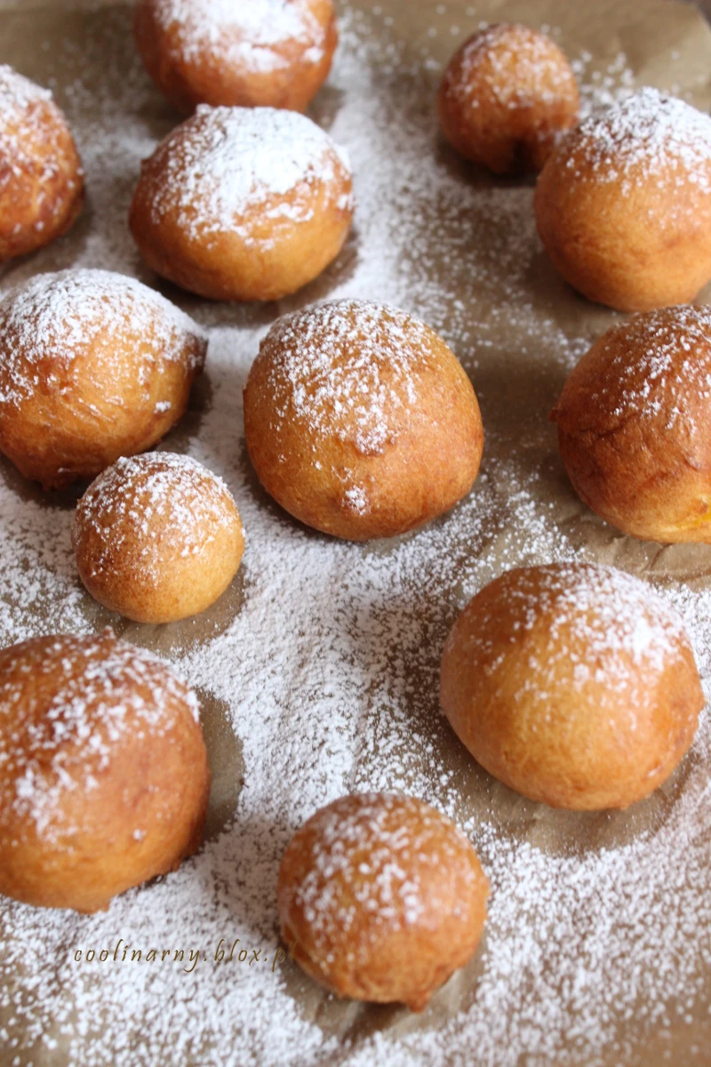 Wyborne pączki parzone z kremem waniliowym