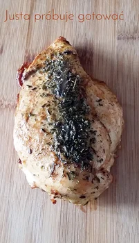 Pieczona pierś z kurczaka