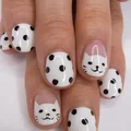 Pomysłowe paznokcie - kotki