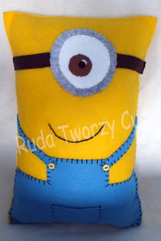"Gru, Dru i Minionki" już za moment w kinach, a u mnie powstała podusia z jednookim Stuartem <3