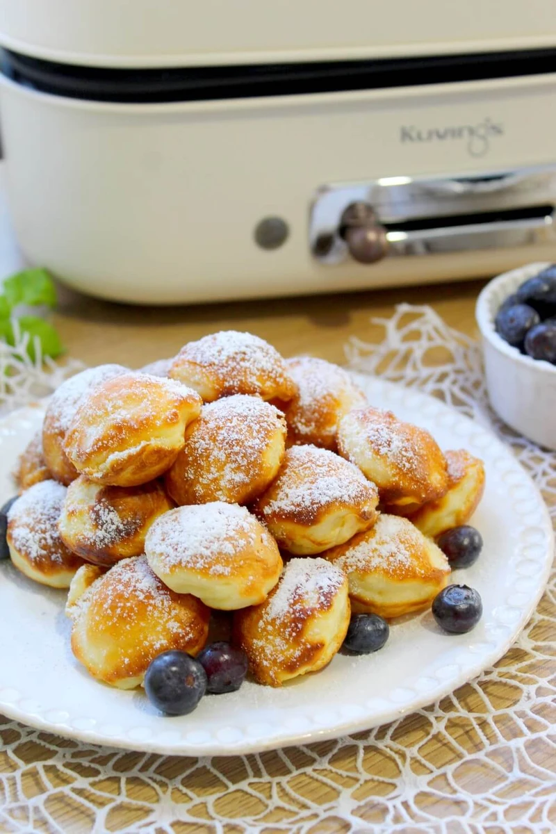 Mini fit pączki na jogurcie | Słodkie okruszki