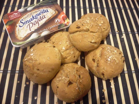 Bułeczki pszenne na smalczyku