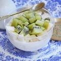 Ricotta z bananem i kiwi