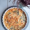 Tarta z Łososiem i beszamelem