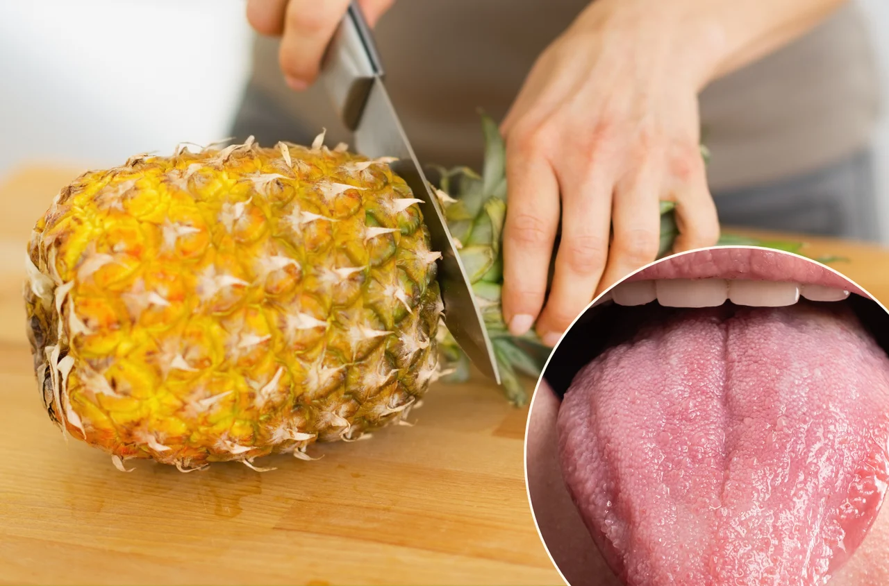 Ananas może podrażniać język i przełyk! Nie jedz go w nadmiarze