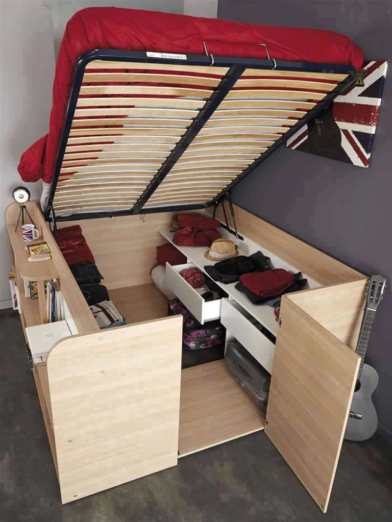 Schowki pod łóżkiem