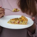 Tarta z boczkiem i porem ( Quiche Lorranie)