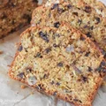 Chlebek bananowy z czekoladą i orzechami
