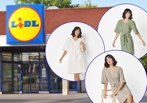 Te sukienki z Lidla za 29 zł zrobią furorę tego lata! Cudowna bawełna muślinowa, a krój i kokarda dodają kobiecości