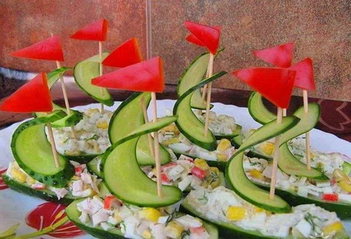 Dekoracje z jedzenia