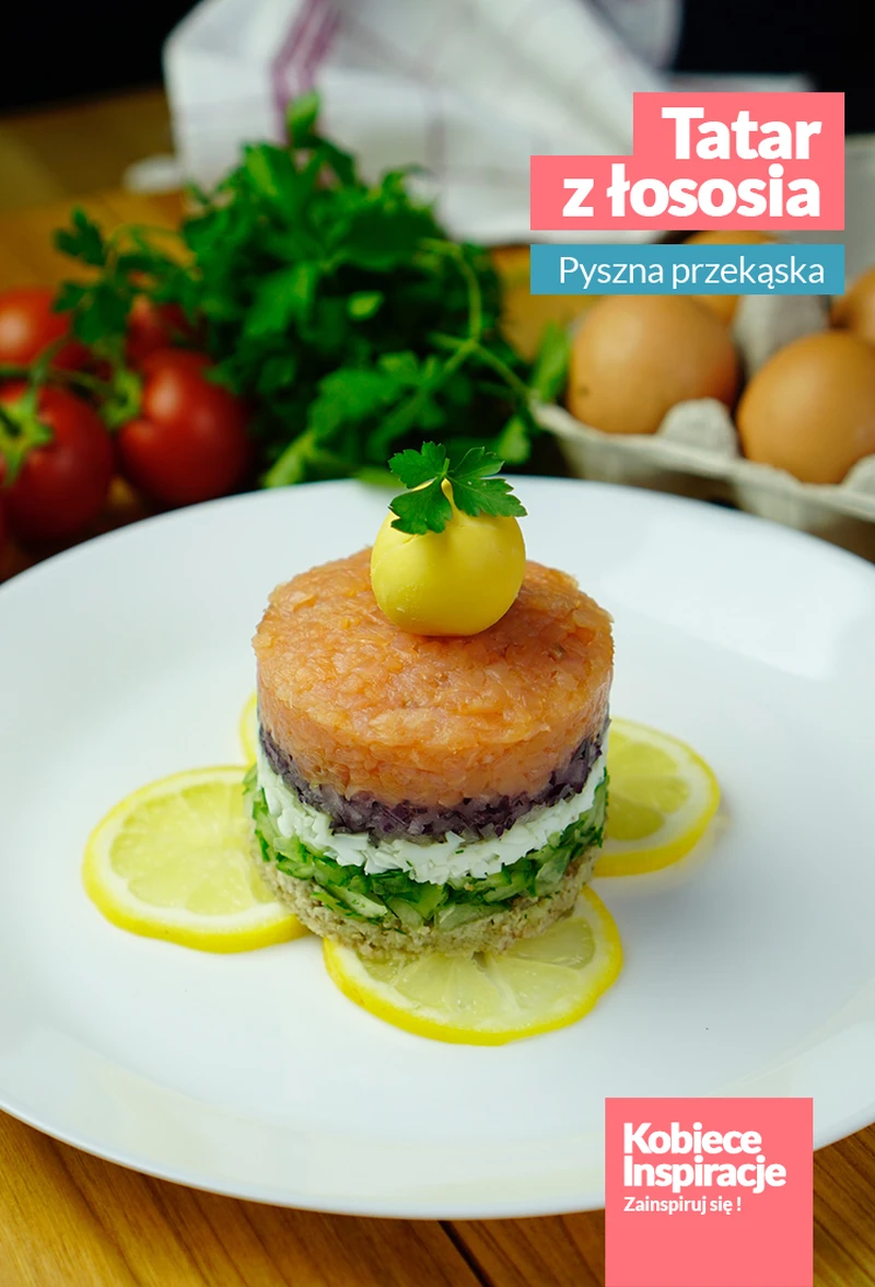 Tatar z łososia