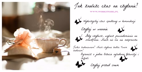 Jak znaleźć czas na czytanie?
