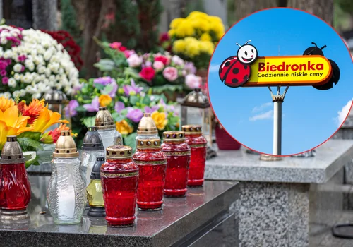 2+1 na chryzantemy i 4+4 na znicze! Biedronka zaskoczyła klientów atrakcyjną ofertą na Wszystkich Świętych