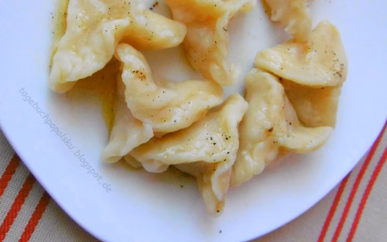 Pierogi z dynią na słodko