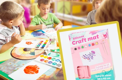 Ta mata z Action za 13,90 zł to HIT dla dzieci! Farby, brokat i zero bałaganu na stole!