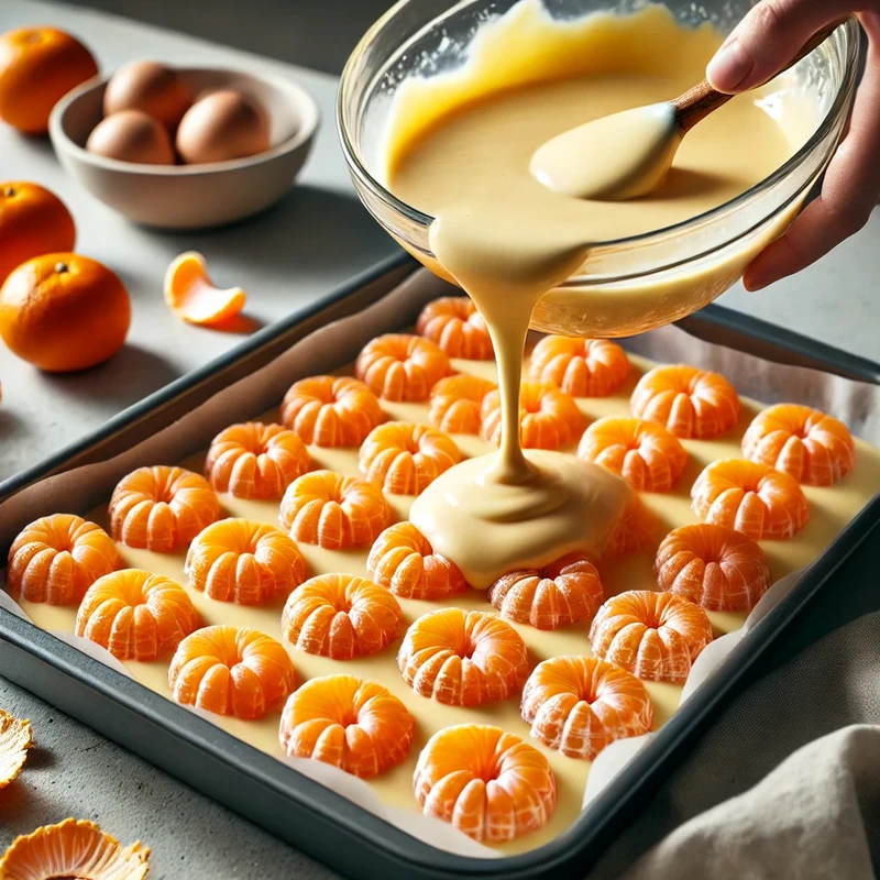 Mandarynki układam na herbatnikach i zalewam masą serową! Ten deser bez pieczenia zrobisz w 20 minut