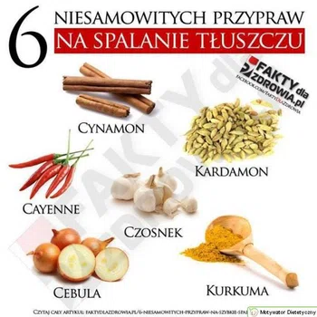 PRODUKTY SPALAJĄCE TŁUSZCZ