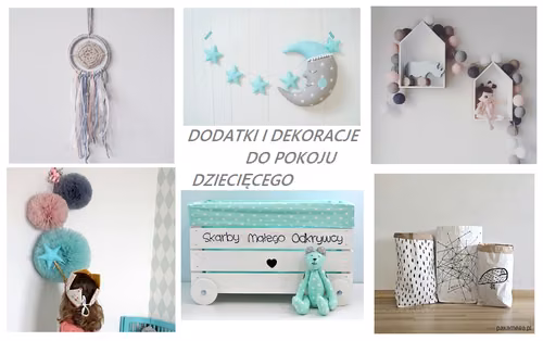 NAJMODNIEJSZE DODATKI I DEKORACJE DO POKOJU DZIECIĘCEGO