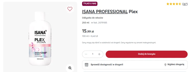 Zdjęcie Coraz więcej Polek mówi o tej odżywce z Rossmanna za 16 zł! Działa jak salon fryzjerski w tubce, suche matowe włosy nie mają szans #1