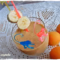 Koktajl bananowo-morelowy