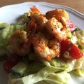 Przepisy fit: sałatka z krewetkami