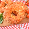 Pizza bajgle z serem mozzarella