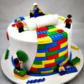 Torcik lego