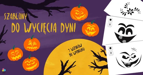 Szablony na dynie – pobierz i ułatw sobie wycinanie dyni
