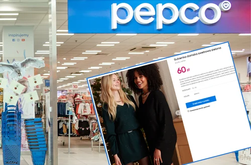 Ta sweterkowa sukienka z Pepco za 60 zł zrobi efekt wow na Święta! Modny dekolt, zero skrępowanych ruchów i błysk, ale bez tandety