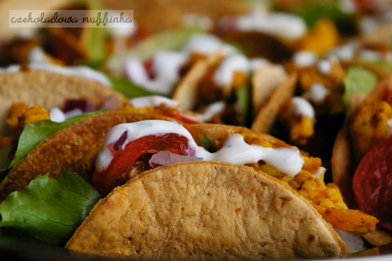 Mini tacos z kurczakiem