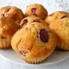 Muffinki jogurtowe z malinami