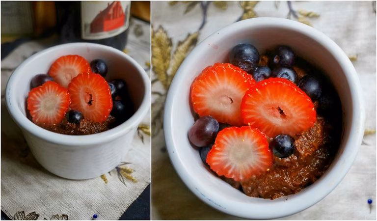 Pudding Czekoladowy ze Słodkim Ziemniakiem – Idealny na Walentynki