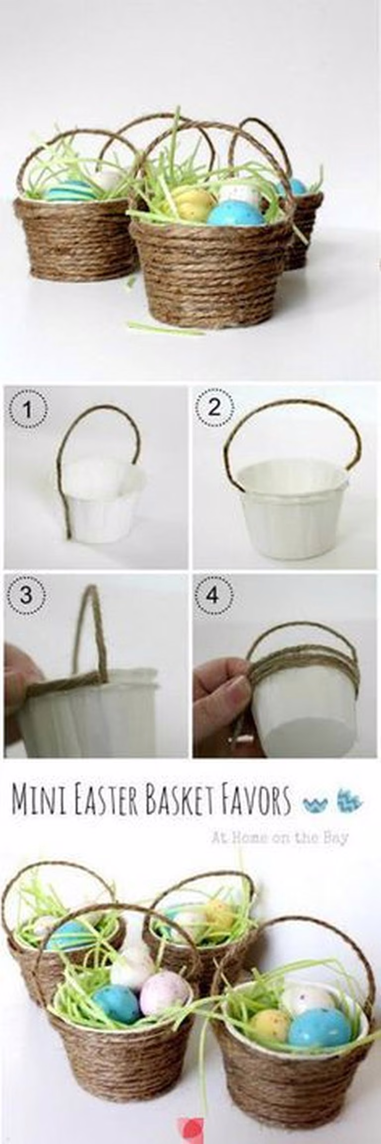 DIY- koszyczek ze święconką